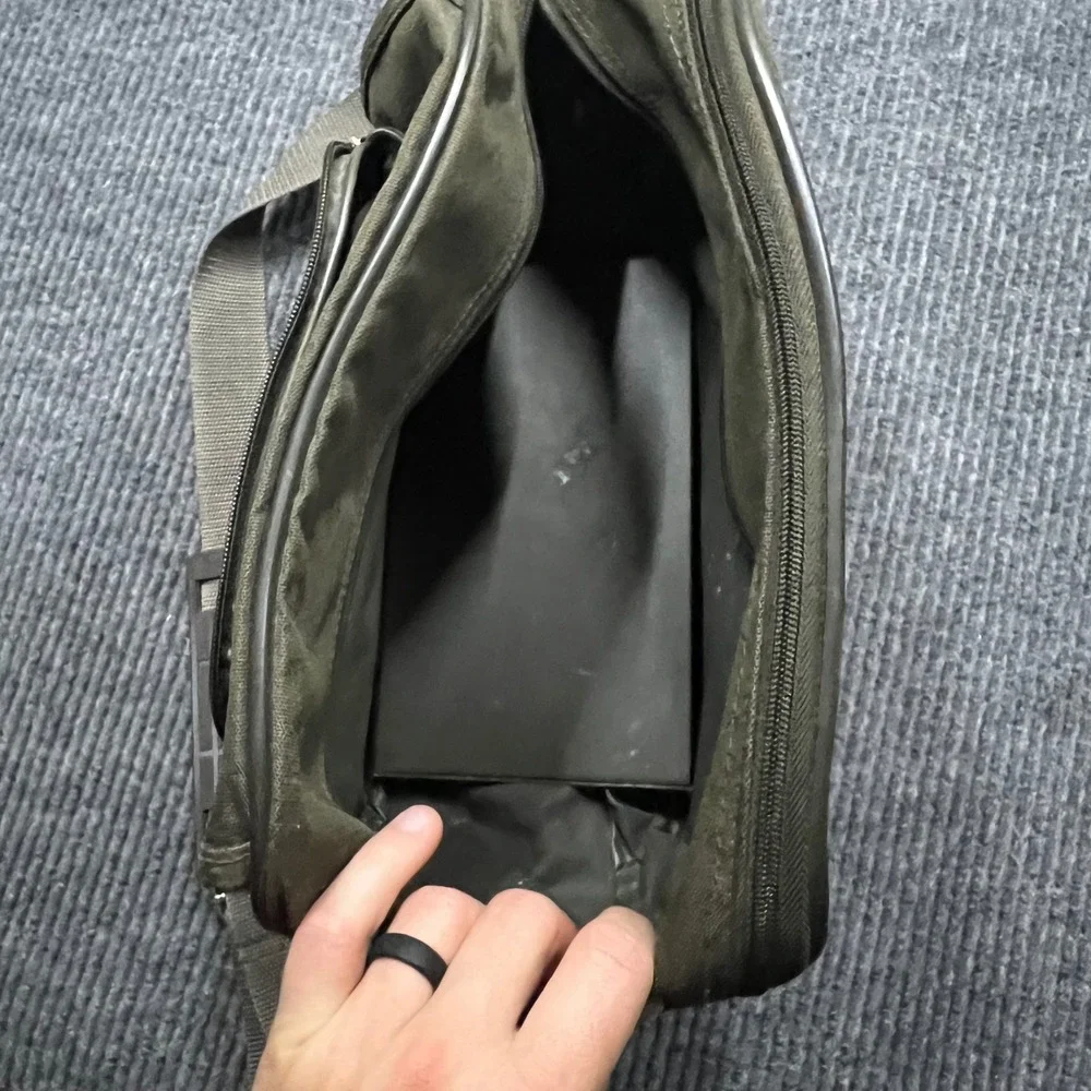 Jaguar Mens Messenger Bag Olive Green Canvas Shoulder Travel Satchel toiletry 12